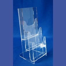 FOLLETOS Para sobremesa A-4 en 3 alturas, de 20 mm de fondo<br>Medidas: A-4 mm<br>